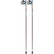 Leki Kije Trekkingowe Nordic Walking Leki Peacemaker Lite (bordo) 115 cm