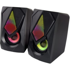 Esperanza EGS102 Speakers 2.0 USB LED 5 W Black