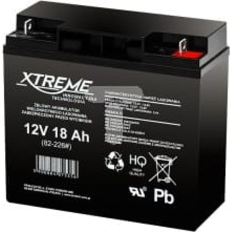 Xtreme Akumulator 12V/18Ah (82-226)