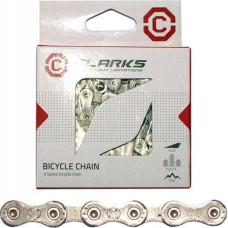 Clarks Łańcuch rowerowy CLARKS C9AR, 9-rzędowy, 116 ogniw, 1/2