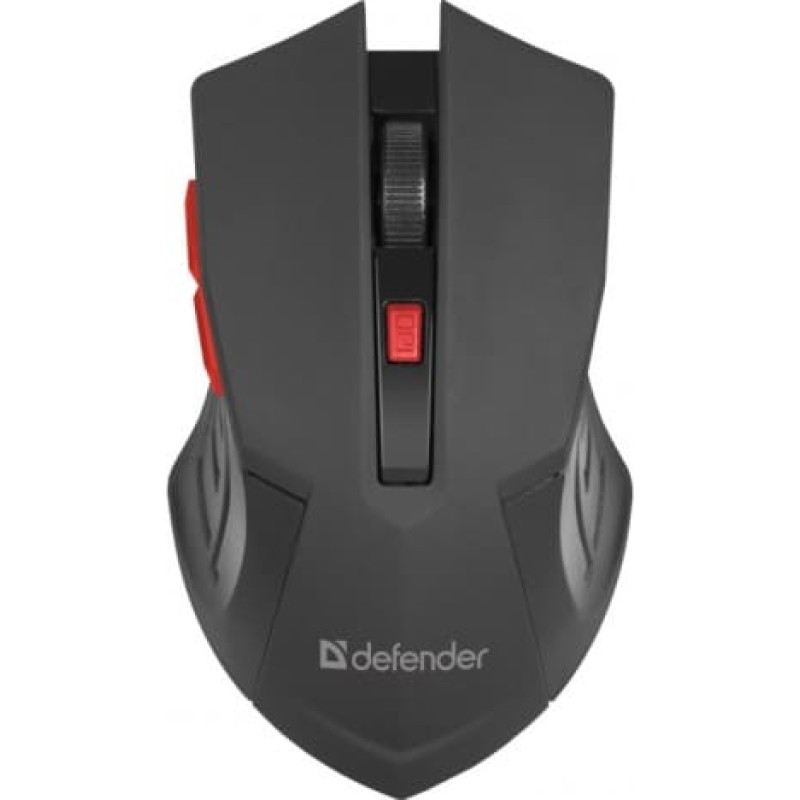Defender Optical mouse ACCURA MM-275 RF black red