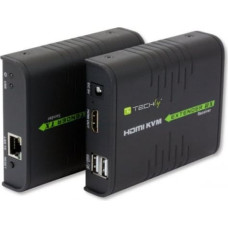 Techly Extender HDMI + USBB by Cat5/5e/6 cable 120m