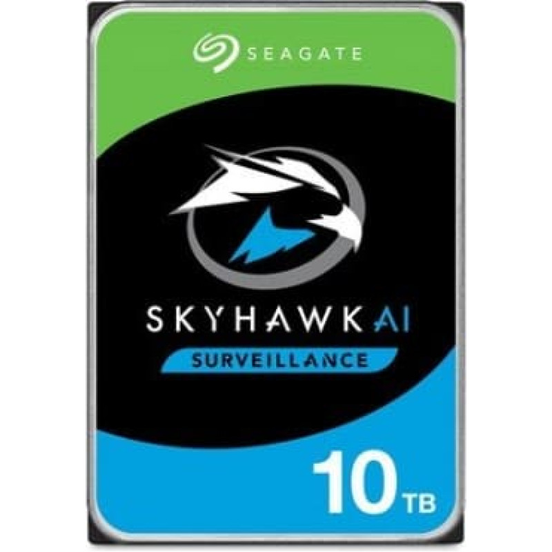 Seagate Drive SkyHawkAI 10TB 3,5 256MB ST10000VE001