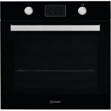 Indesit IFW 65Y0 J BL oven 66 L A Black, Stainless steel