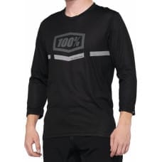 100 Bon 100% Koszulka męska 100% AIRMATIC 3/4 Sleeve black roz. L (NEW 2022)