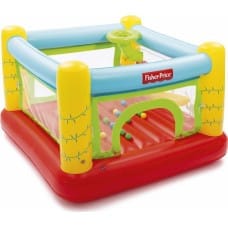 Bestway Fisher Price Dmuchany Zamek Trampolina z Piłkami 175cm x 173m x 114cm