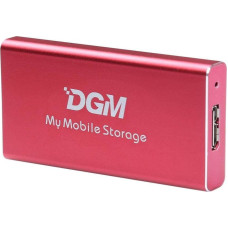 DGM Dysk zewnętrzny DGM Dysk zewnętrzny SSD 512 GB DGM My Mobile Storage MMS512RD USB 3.0 czerwony