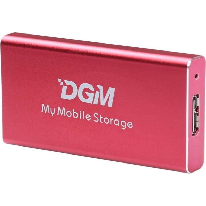 DGM Dysk zewnętrzny DGM Dysk zewnętrzny SSD 512 GB DGM My Mobile Storage MMS512RD USB 3.0 czerwony