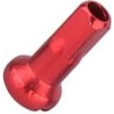 Cn Spoke Nyple AN12 12mm aluminiowe czerwone 144szt.