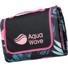 Aquawave Koc piknikowy AQUAWAVE 140x170cm ALADEEN pink leaves