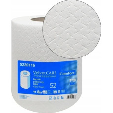 Velvet Ręcznik papierowy dwuwarstwowy celulozowy VELVET Care Mini 52 Comfort 5220116 biały 52m 12 SZT.