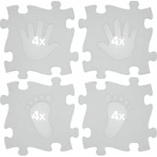 Askato PROMO Mata podłogowa 16 elementów Magic Set grafitowa MFK-044-2