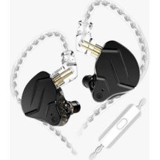 KZ Acoustics ZSN Pro X with microphone In-ear earphones black 3,5mm