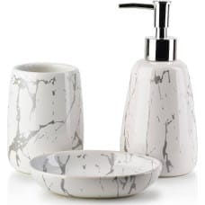 Bathlab Dozownik do mydła Bathlab ODETTE Komplet łazienkowy 360ml