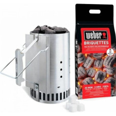 Weber Weber 3-in-1 Rapid Fire Chimney Starter Set