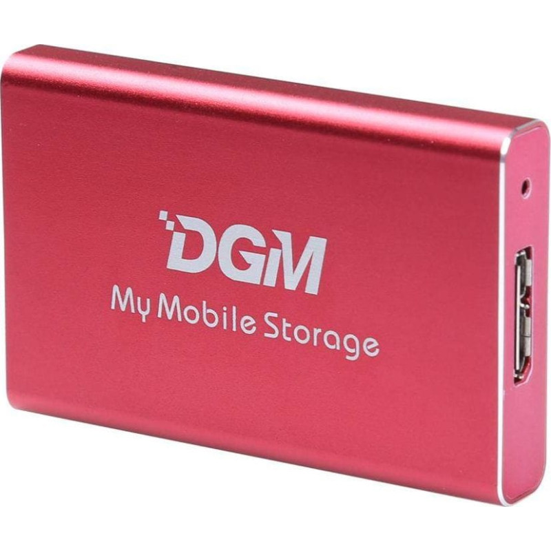 DGM Dysk zewnętrzny DGM Dysk zewnętrzny SSD 128 GB DGM My Mobile Storage MMS128RD USB 3.0 czerwony
