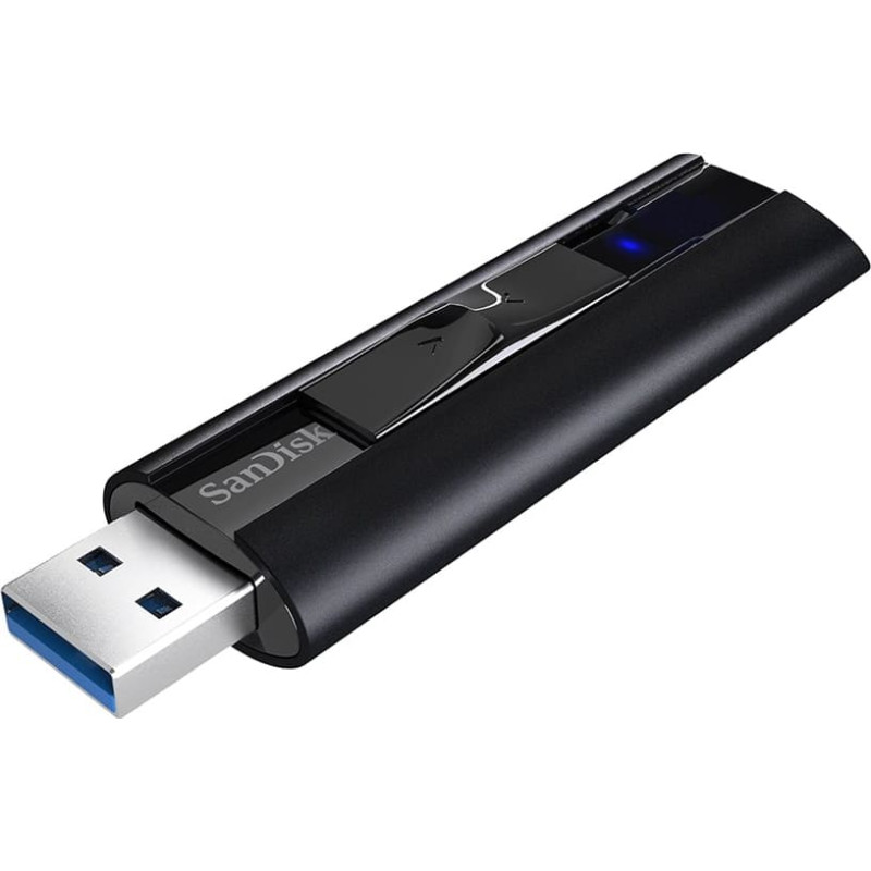 Sandisk Extreme PRO USB zibatmiņa 512 GB USB A tipa 3.2 Gen 1 (3.1 Gen 1) Melna