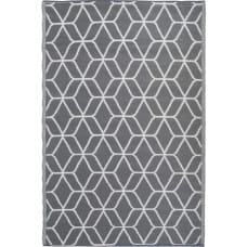 Esschert Design Esschert Design Dywan zewnętrzny, 180x121 cm, szaro-biały, OC25