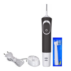 Braun Oral-B Vitality 100 CrossAction Adult Rotating-oscillating toothbrush Black,White