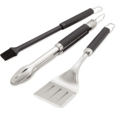 Weber Weber Grill Cutlery Precision 3 pcs, Stainless Steel black