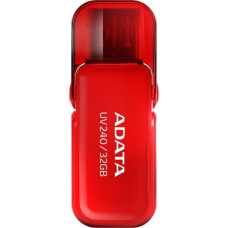 Adata MEMORY DRIVE FLASH USB2 32GB/RED AUV240-32G-RRD ADATA