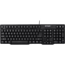 Activejet K-3021 membrane wired office keyboard