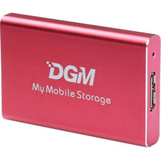 DGM Dysk zewnętrzny DGM Dysk zewnętrzny SSD 256 GB DGM My Mobile Storage MMS256RD USB 3.0 czerwony