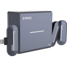 Synco Mikrofon Synco Synco P2L bezprzewodowy system mikrofonowy Lighting, 2 nadajniki, 1 odbiornik, grey-blue