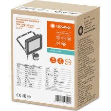 Ledvance Naświetlacz Ledvance Projektor LED FLOOD COMPACT SENSOR V 10W 840 SYM 100 BK 4058075575240