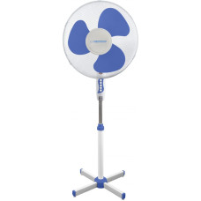 Esperanza EHF001WB, 16 '' standing fan, White/Blue