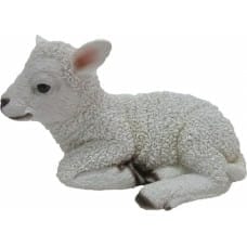 Esschert Design Esschert Design Figurka leżącej owieczki, 17,6 x 10,8 x 10,5 cm