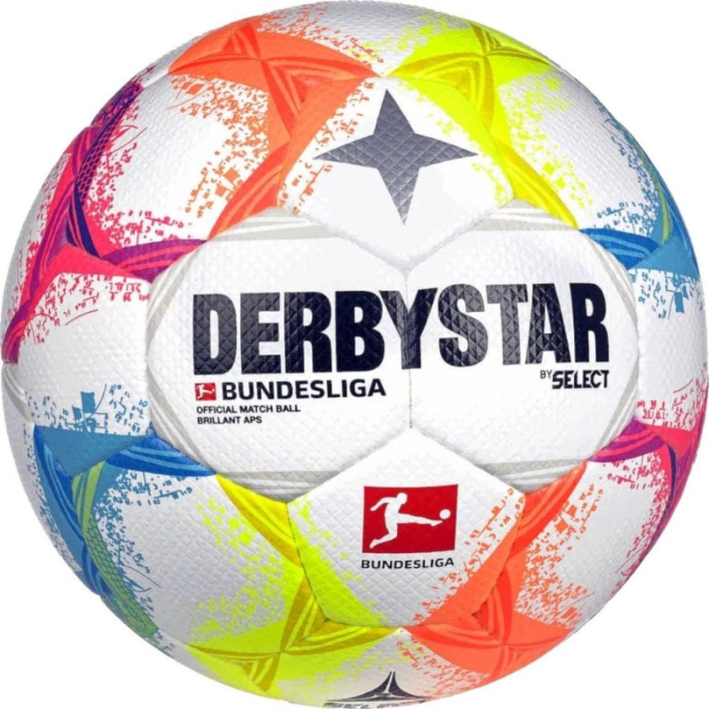 Derbystar Bundesliga Brillant APS v22 Ball 1808500022 Wielokolorowe 5