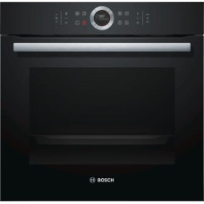 Bosch Serie 8 HBG635BB1 oven 71 L A+ Black, Stainless steel