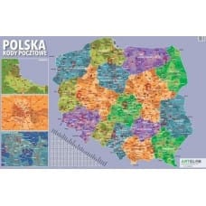 Artglob Podkładka na biurko - kody pocztowe Polska