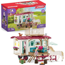Schleich Horse Club caravan for secret club meetings, toy figure