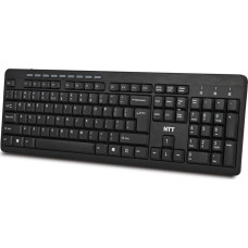 Ntt System Klawiatura NTT System NTT-KB-UM-106 Przewodowa Czarna US (NTT-KB-UM-106)