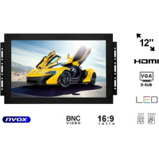 Nvox Monitor open frame LED 12cali z wejściem VGA HDMI BNC... (NVOX OP1211 VGA)