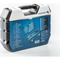 Högert Technik Zestaw narzędziowy dwulokorowa walizka (85szt.) HT1R425