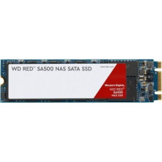 WD Dysk Twardy SSD WD Red 2TB M.2 SATA 3.0 Write speed 530 MBytes/sec Read speed 560 MBytes/sec MTBF 2000000 hours WDS200T1R0B