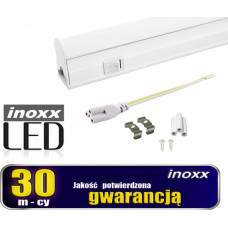 Nvox Świetlówka led liniowa t5 90cm 14w on/off ciepła 3000k lampa natynkowa zintegrowana z oprawą