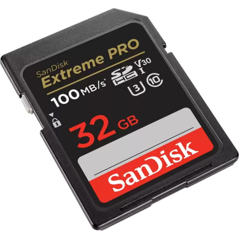 Sandisk Extreme Pro SDHC 32GB 100/90 MB/s V30 UHS-I U