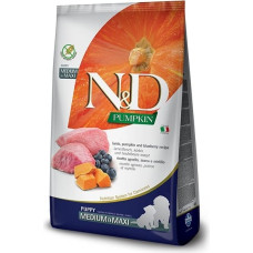 Farmina N&D GF PUMPKIN DOG LAMB&BLUEBERRY PUPPY MEDIUM/MAXI 2.5kg