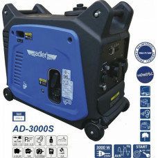 Adler GENERATOR PRĄDOTWÓRCZY 3KW AD3000S INWENTOROWY ROZRUSZNIK ELEKTRYCZNY 3 KW AD3000S