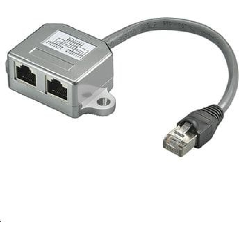 Microconnect Y-ADAPTER RJ45-2xRJ45 M/F 8P (MPK419)