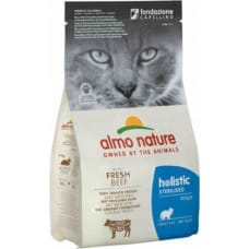 Almo Nature Adult Sterilised with Beef - Dry Cat Food - 400 g