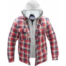 Dedra Bluza flanelowa ocieplana z kapturem, rozm.S