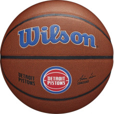 Wilson Wilson Team Alliance Detroit Pistons Ball WTB3100XBDET Brązowe 7