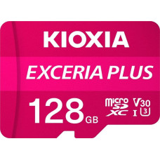 Kioxia Karta Kioxia Exceria Plus MicroSDXC 128 GB Class 10 UHS-I/U3 A1 V30 (LMPL1M128GG2)