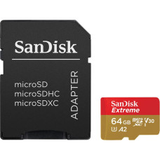 Sandisk EXTREME microSDXC 64 GB 170/80 MB/s A2