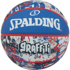 Spalding Graffiti Ball 84377Z szary 7